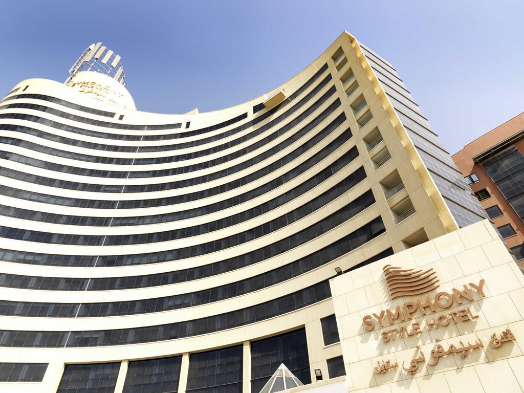 Symphony Style Hotel Kuwait Salmiya Kültér fotó The new building of the university